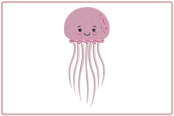 Cute Pink Jellyfish Embroidery Design: A Designer’s Honest Review