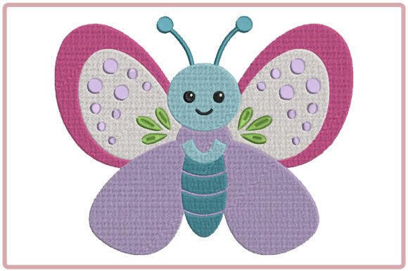Cute Spring Butterfly Embroidery Design Review