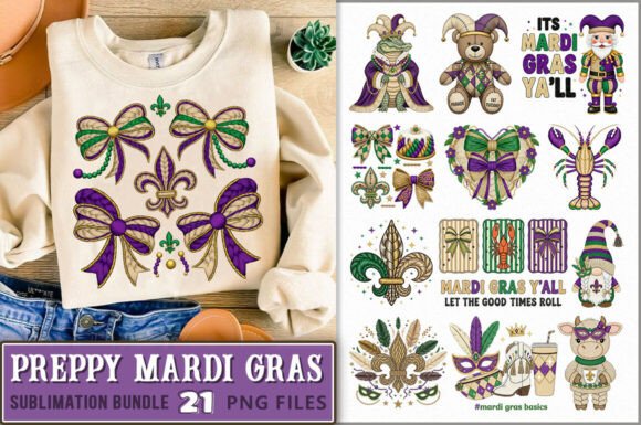 h1>Mardi Gras Embroidery PNG Bundle Review for Boutique Sweatshirt Design