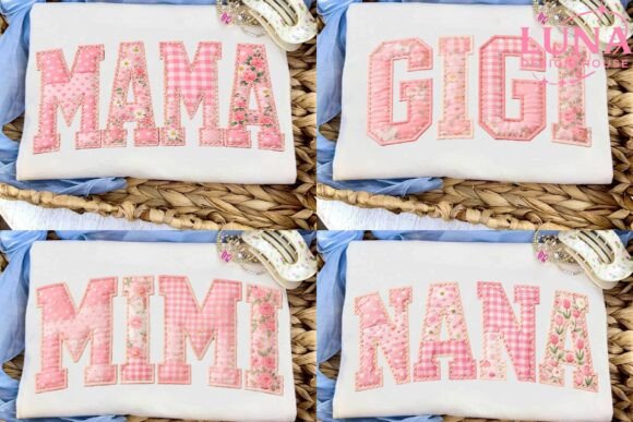 h1Pink Faux Embroidery Mama Gigi PNG Review for Small Business Branding/h1