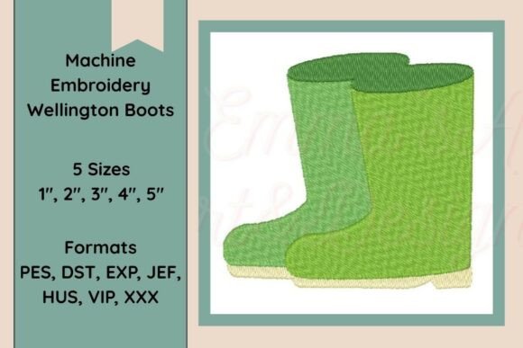 h1Wellington Boots Machine Embroidery for Small Business Branding/h1