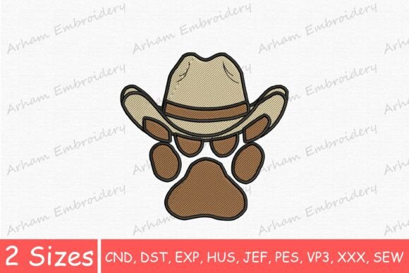 h1Western Cowboy Paw Embroidery Design Reviewh1