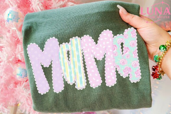 Mama Faux Embroidery Patchwork PNG Review