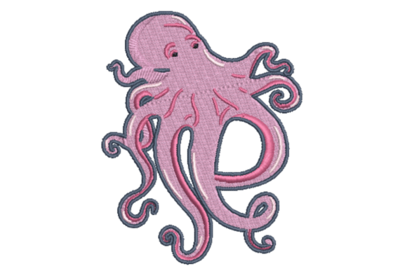 Octopus Embroidery: A Seasonal Splash for Holiday Crafts