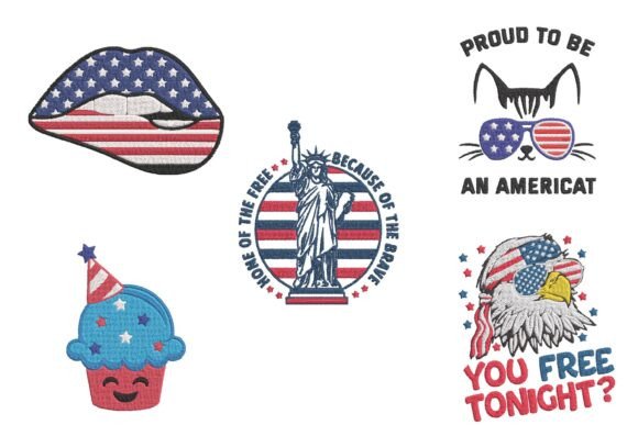 Patriotic USA Embroidery Design Bundle Set Review