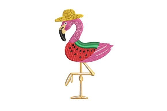 Summer Flamingo Embroidery: A Designer’s Review for Personalized Gifts