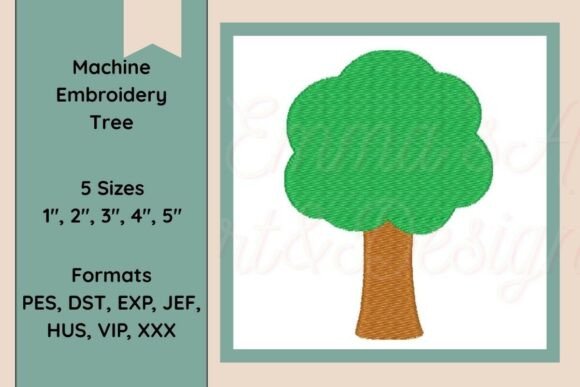 Tree Machine Embroidery Design Review for Boutique Sweatshirts